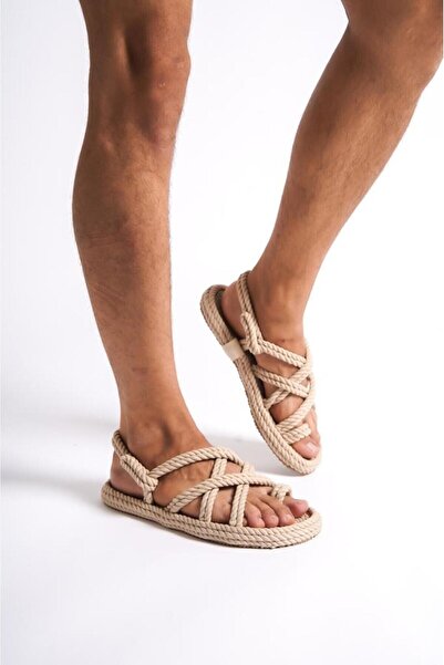 Faymi Shop Unisex Μπεζ βιολογικά σανδάλια σχοινί 1 ΜΕΓΕΘΟΣ ΜΕΓΕΘΟΣ ΜΕΓΕΘΟΣ ΜΕΓΕΘΟΣ ΜΕΓΕΘΟΣ