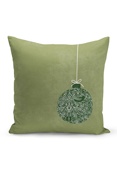 Bertille Home Новогодишна серия Двустранна калъфка за възглавница с цифров пе...