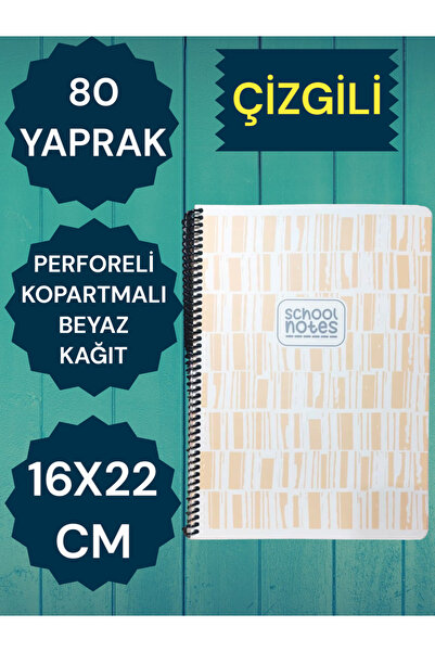 SEYFİKİRTASİYE CĂRȚI 16X22 80 FOI CARNET CARNET HĂRĂ CARTON PERFORAT
