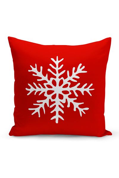 Bertille Home New Year Series Double Sided Digital Printed Throw Pillow Case (Christmas Christmas Cushion Cover)