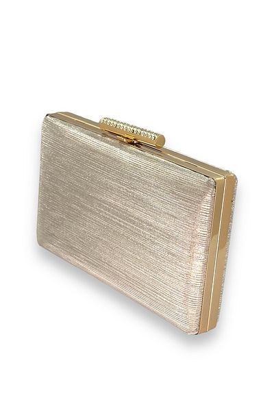 Biçanta Culoare auriu auriu importat cu model laser rochie de seara cu dungi Geanta de seara logodna nunta invitatie bal de absolvire