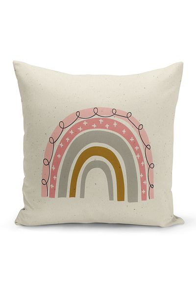 Bertille Home Child Baby Series Double-Sided Digital Printed Throw Pillow Case (Kids Children Cushion Cover)