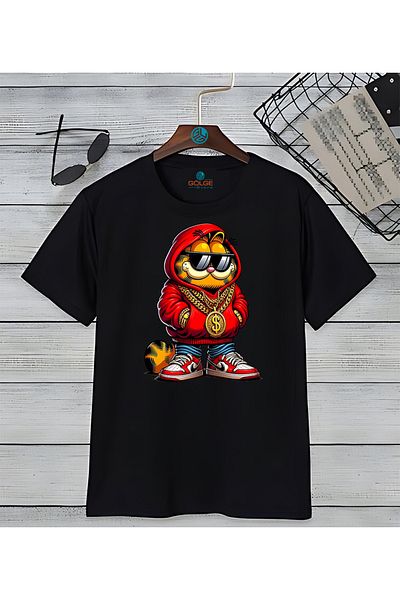 Gölge Store Μπλουζάκι Unisex με στάμπα στο στήθος Garfield