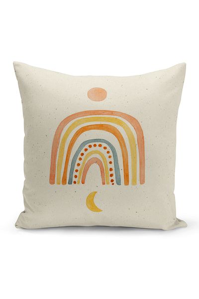 Bertille Home Child Baby Series Double-Sided Digital Printed Throw Pillow Case (Kids Children Cushion Cover)