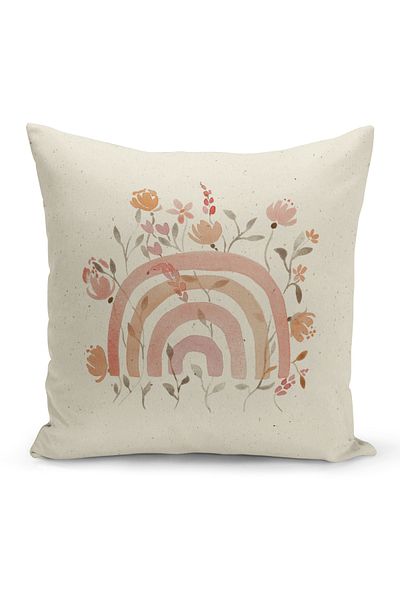 Bertille Home Child Baby Series Double-Sided Digital Printed Throw Pillow Case (Kids Children Cushion Cover)