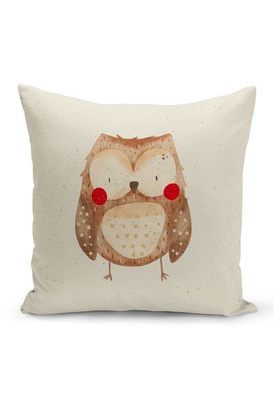 Bertille Home Παιδική παιδική σειρά μαξιλαροθήκη διπλής όψης με ψηφιακή εκτύπωση (παιδικό κάλυμμα μαξιλαριού)