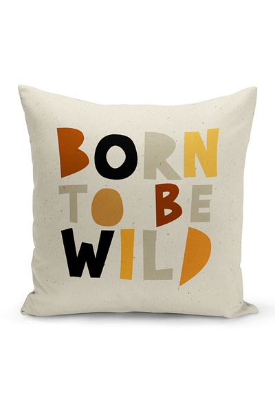 Bertille Home Child Baby Series Double-Sided Digital Printed Throw Pillow Case (Kids Children Cushion Cover)