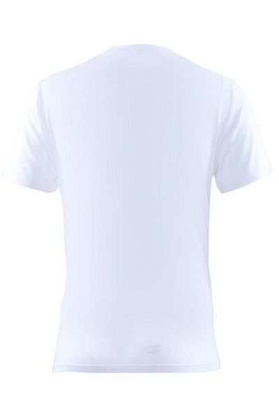 Blackspade 9306 White Silver Modal Round Neck Short Sleeve Men's T-shirt