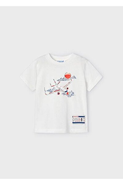 MAYORAL Αγόρι Λευκό T-shirt 03020-021