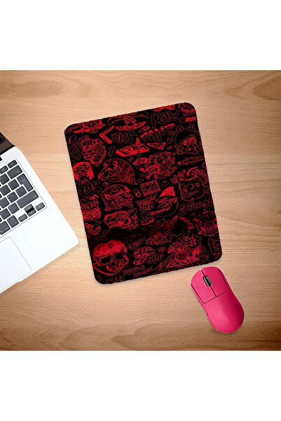 UcuruStore Κόκκινο Mouse Pad με στήριγμα καρπού