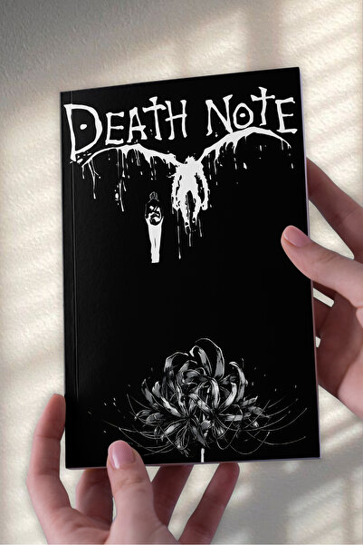 Namgo Death Note ''Ölüm Çiçeği'' A5 Çizgisiz Günlük, Hediyelik Günlük Not Defteri (50 Sayfa)
