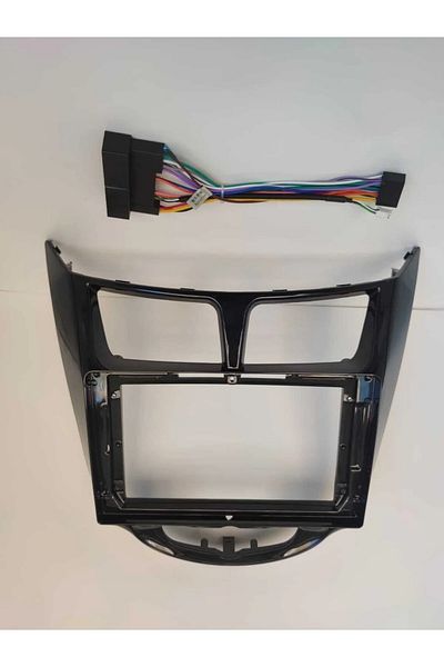 Cadence Hyundai Accent Blue 2010-2014 Multimedia Frame