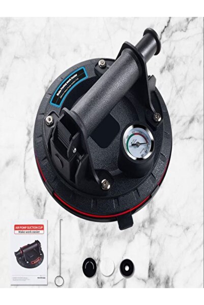 ALMAYA TOOLS Cam kaldırıcı, vakumlu vantuz, manometreli güçlü vantuz, malzeme...