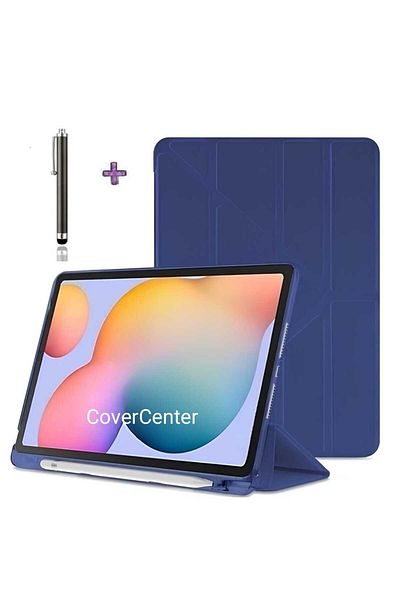 CoverCenter حافظة جلدية قابلة للطي متوافقة مع هاتف Huawei Matepad مقاس 11.5 بوصة مع وضع النوم وحجرة القلم وحامل ناعم