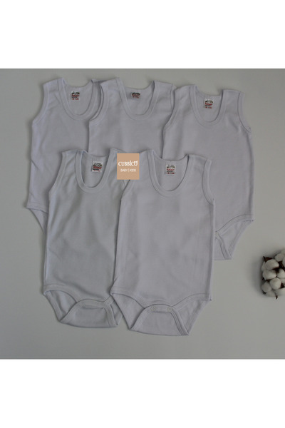minibird baby Baby Basic Interlock Crew Neck 5-Piece Athlete Body