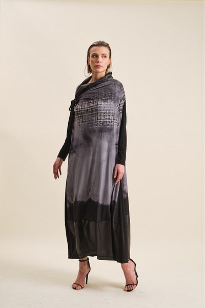 VERDA Patterned Avant-Garde Dress