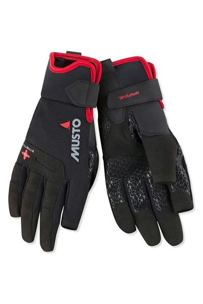 Musto Perf Lf Glove Μαύρο Γάντι Ιστιοπλοΐας