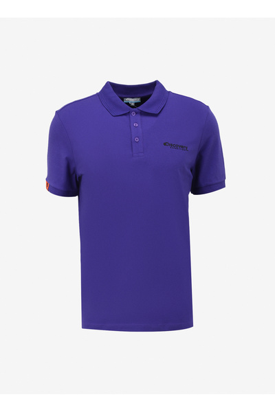 Discovery Expedition Mor Erkek Basic Polo T-Shirt D4SM-TST3248