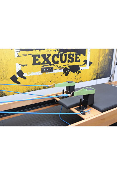 Drop Pilates Reformer Pilates Double Straps ( Ikili ) Elcik Fıstık Yeşili