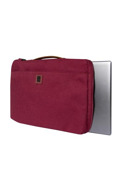 Minbag Geanta pentru laptop si tableta Lora 13" Rosie Claret