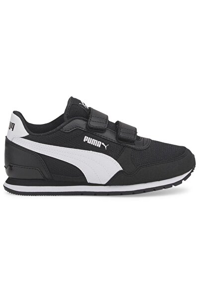 Puma St Runner V3 Mesh V Ps Çocuk Siyah Günlük Stil Ayakkabı
