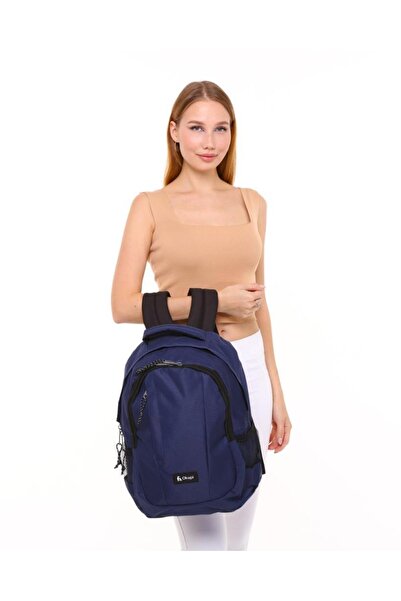 Okapi Рюкзак з трьома відділеннями, синій Okp-128