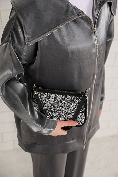 Melike Tatar ANTHRACITE Glittering Suit 32-2079