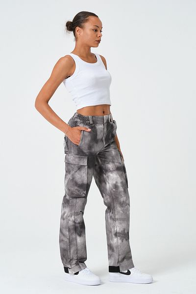 6PM Unisex Tie-Dye Cargo Pants