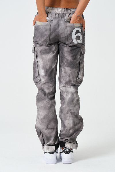6PM Unisex Tie-Dye Cargo Pants