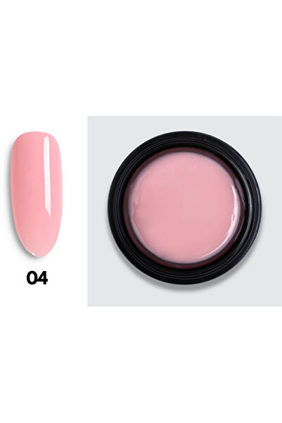 Gelshine Protez Tırnak Jel (RUBBER BUİLDER GEL)( Akıcı Kıvamlı ) Bebe Pembesi...