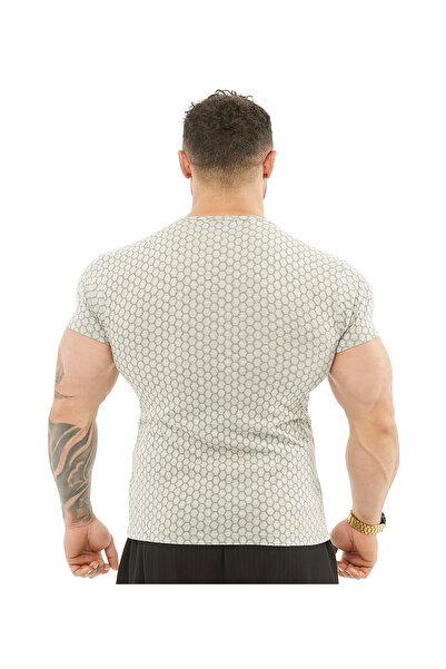 Big Sam Armor Patterned Slim Fit T-Shirt 2813