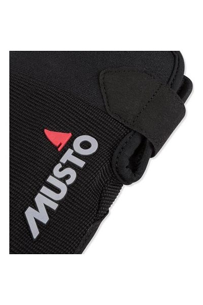 Musto Ess Sailing Lf Glove Μαύρο γάντι ιστιοπλοΐας