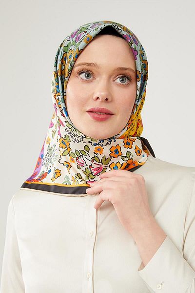 Levidor Μωβ Μαντίλι Verbena Trend Twill