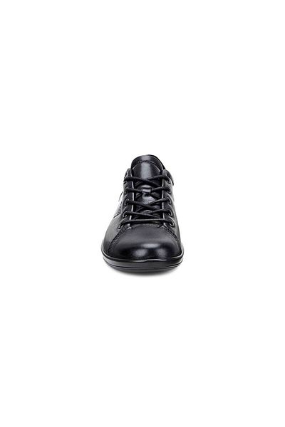Ecco Soft 2.0 Schwarze Schuhe - Schwarzes Leder