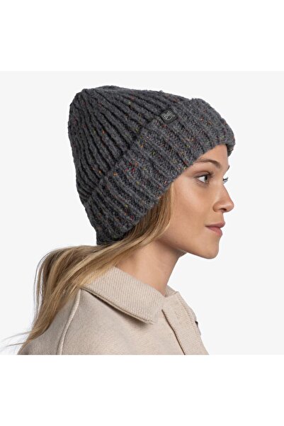Buff В'язана та полярна шапка Knitted & Polar Hat Kım Сірий