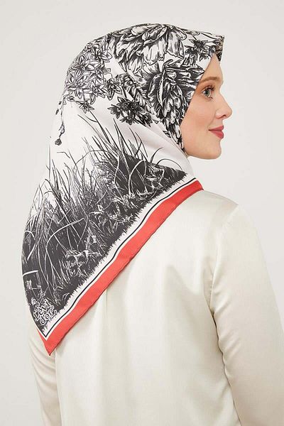 Levidor وشاح Twill بنمط القصب الأحمر