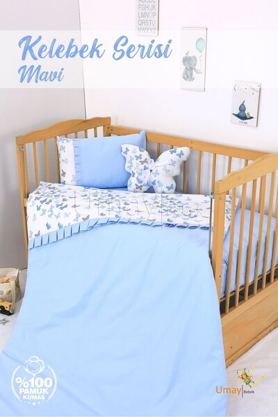 Umaybebek Bebek Nevresim Takımı, Çarşaf - %100 Pamuk