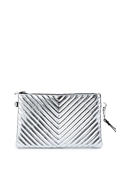 Tamer Tanca Women's Vegan Lame Metallic Handbag