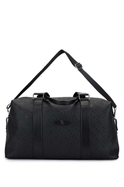 Tamer Tanca Kadın Vegan Siyah El Valizi Çanta