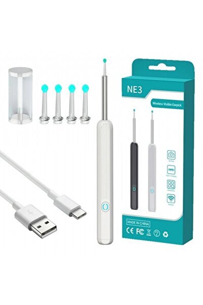 Powermaster PM-24064 Endoskop Kameralı Kulak Temizleme Seti