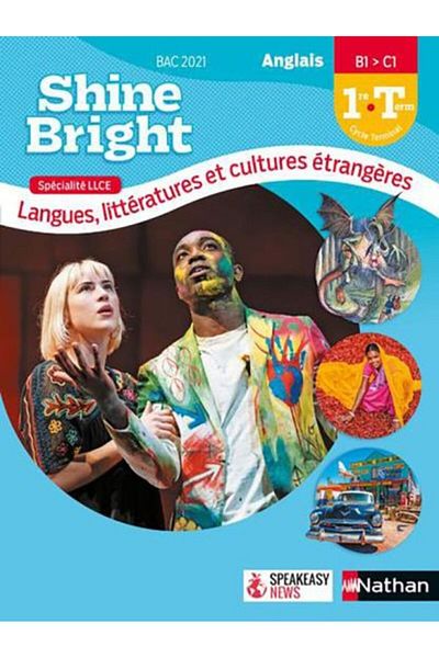 AnkaKitabevi Anglais 1re Tle B1>C1 Speciality LLCE Shine Bright