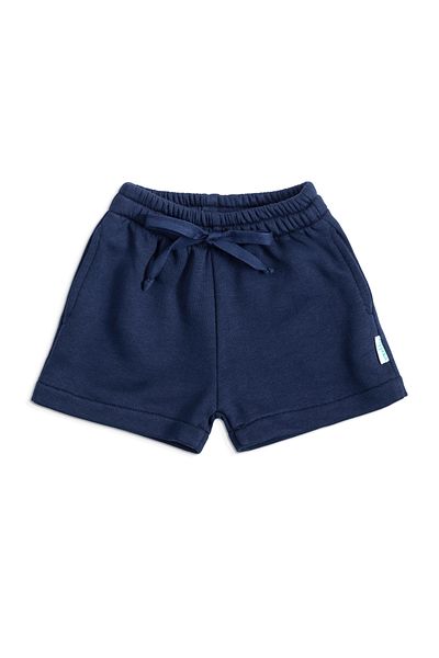 Zuppers 0-4 Years Dark Blue Organic Cotton T-Shirt and Shorts Set