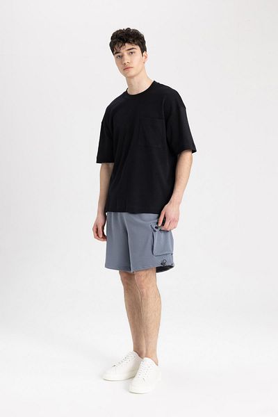 DeFacto Oversize Fit Straight Leg Shorts B8793AX24SM