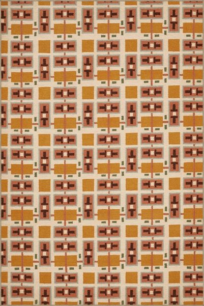 Rugs Modern Halı سجادة ديكور حديثة منقوشة ذات شكل هندسي متعدد الألوان باللون ...