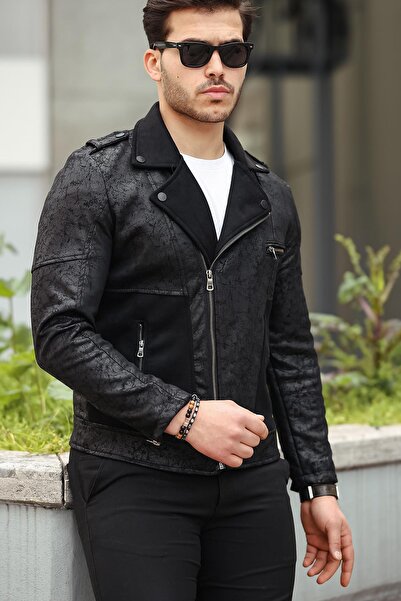 Delpino Εποχικό ανδρικό σουέτ μπουφάν