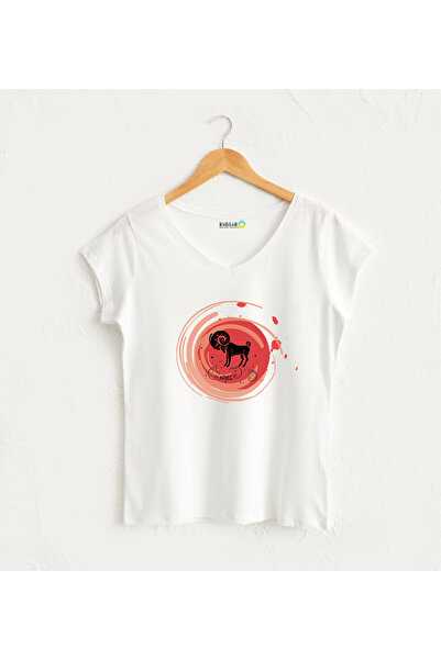 Kidilia تي شيرت بتصميم برج الحمل