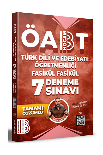 Benim Hocam Yayınları ÖABT Türk Dili ve Edebiyatı Öğretmenliği Tamamı Çözümlü...