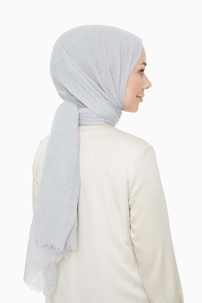 Levidor Matte Gray Wrap Shawl