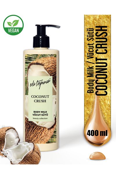 Eda Taşpınar 400ml Coconut Crush Intensive Moisturizing Body Lotion (EGX85)