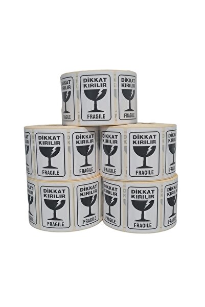 Burdabuldu Autocolant Atenție este ruptă 5000 de bucăți